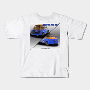 Abarth 595 SS Orange Kids T-Shirt